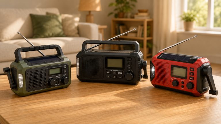 Drei unterschiedliche Kurbelradio-Klassen im sachlichen Vergleich